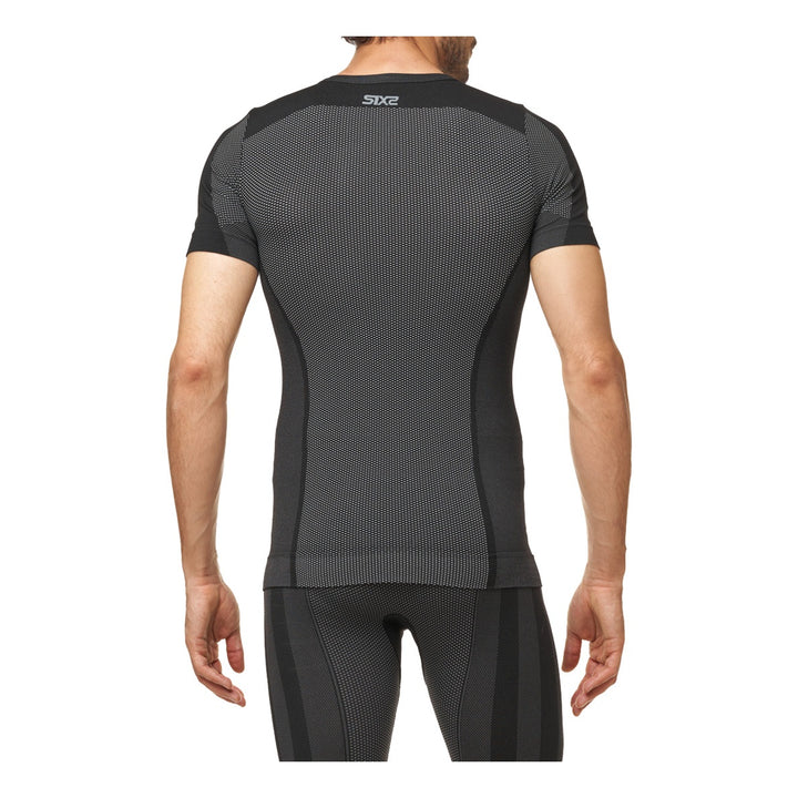 SIXS Funktionsshirt kurzarm TS1 V2 Unisex schwarz-carbon
