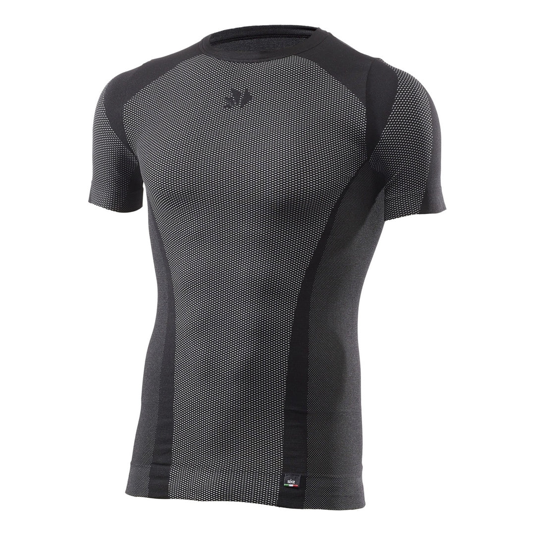 SIXS Funktionsshirt kurzarm TS1 V2 Unisex schwarz-carbon