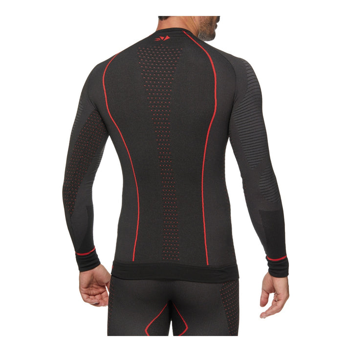 SIXS Funktionsshirt langarm Blazefit TS2W Unisex schwarz-rot