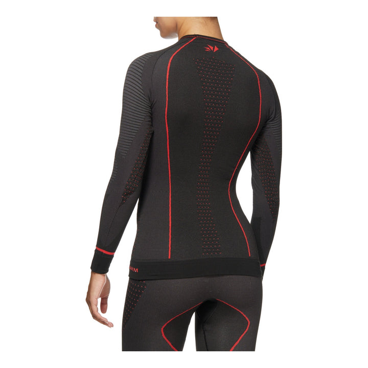 SIXS Funktionsshirt langarm Blazefit TS2W Unisex schwarz-rot