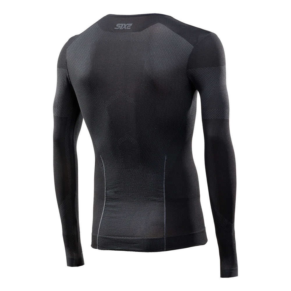 SIXS Funktionsshirt langarm BT TS2L V2 Unisex schwarz-grau