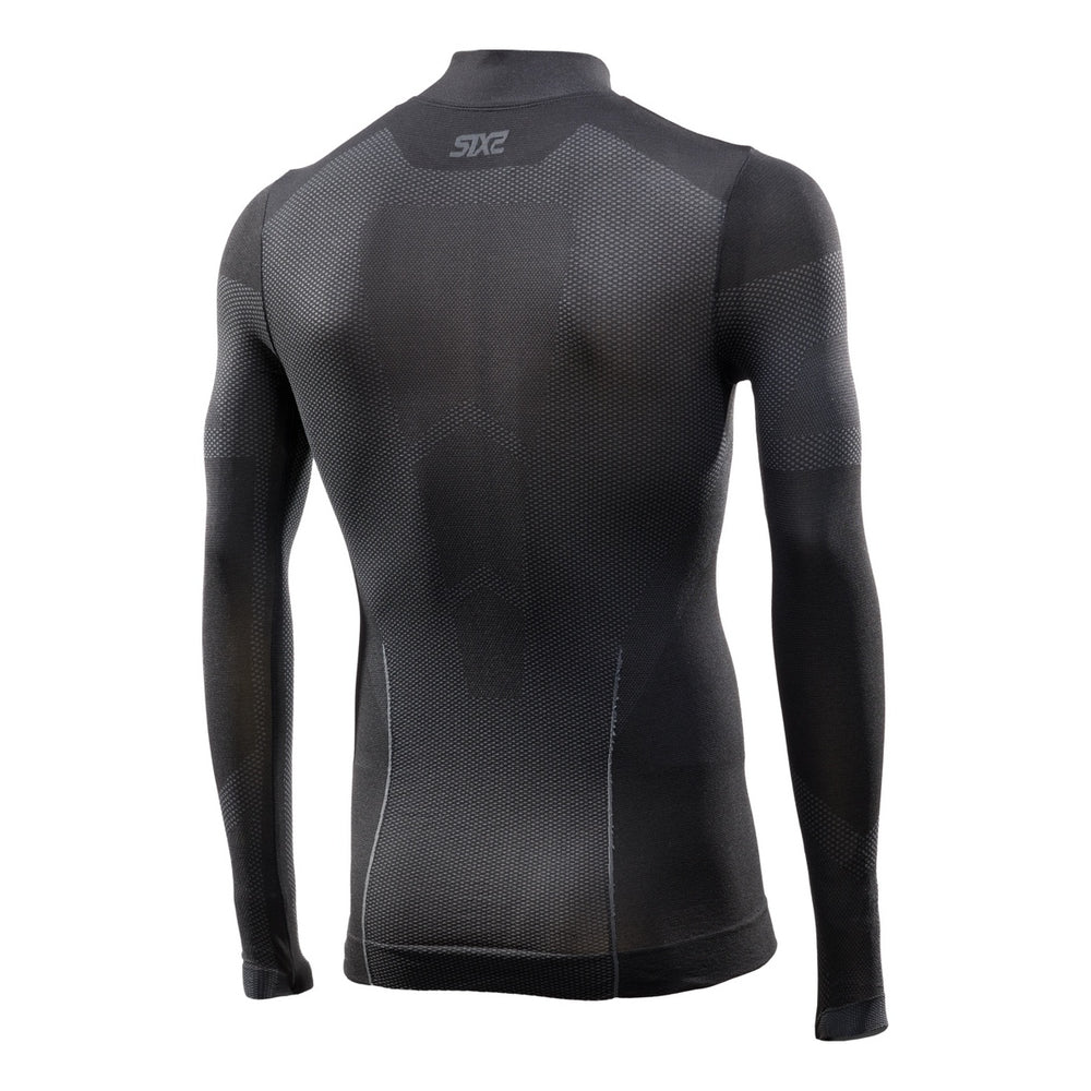 SIXS Funktionsshirt langarm BT TS3L V2 Unisex schwarz-dunkelgrau