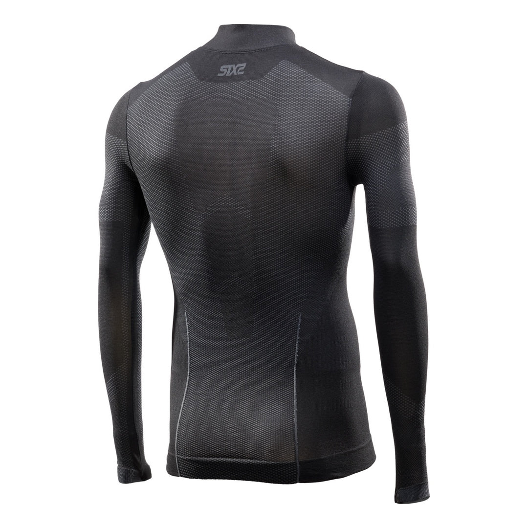 SIXS Funktionsshirt langarm BT TS3L V2 Unisex schwarz-dunkelgrau