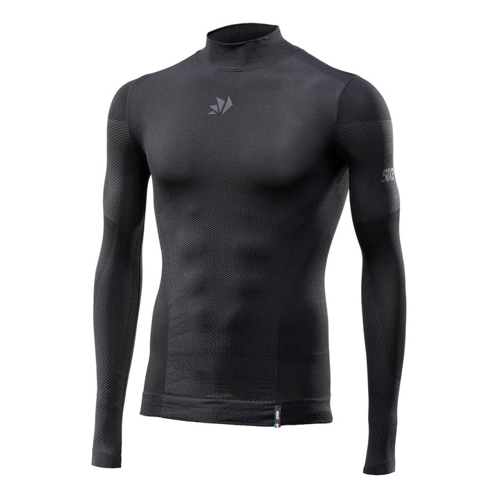 SIXS Funktionsshirt langarm BT TS3L V2 Unisex schwarz-dunkelgrau