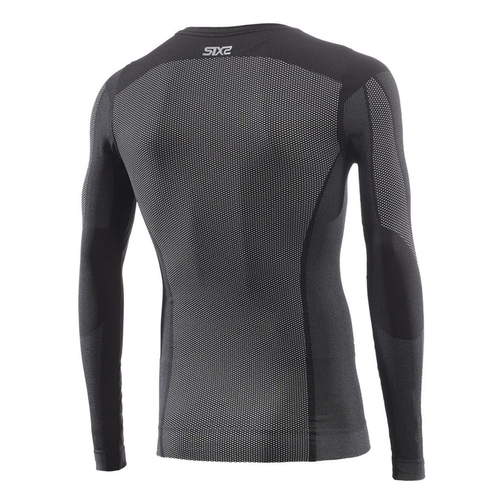 SIXS Funktionsshirt langarm TS2 V2 Unisex schwarz-carbon