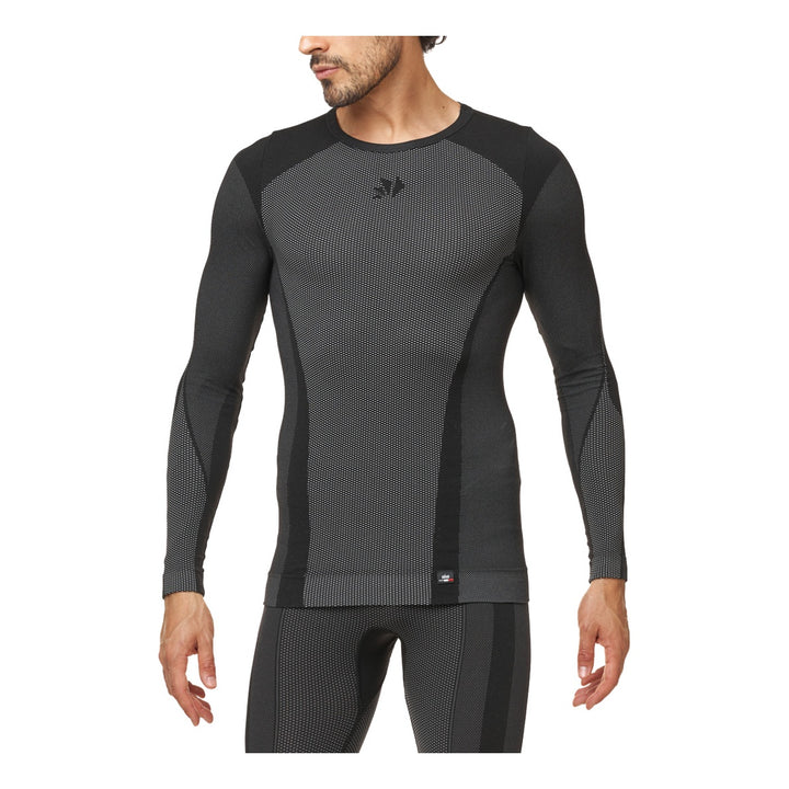SIXS Funktionsshirt langarm TS2 V2 Unisex schwarz-carbon