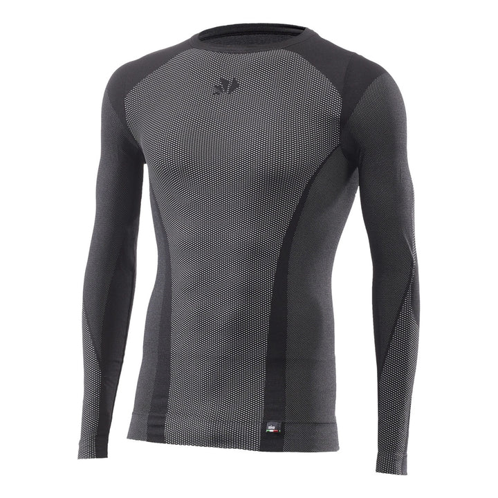 SIXS Funktionsshirt langarm TS2 V2 Unisex schwarz-carbon