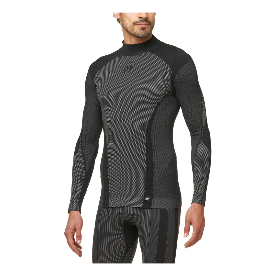 SIXS Funktionsshirt langarm TS3 V2 Unisex schwarz-carbon