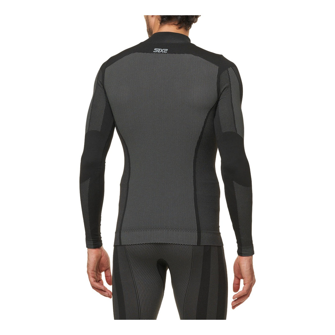 SIXS Funktionsshirt langarm TS3 V2 Unisex schwarz-carbon