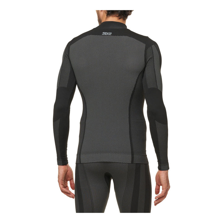 SIXS Funktionsshirt langarm TS3 V2 Unisex schwarz-carbon