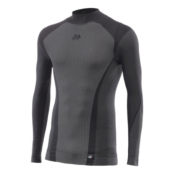 SIXS Funktionsshirt langarm TS3 V2 Unisex schwarz-carbon