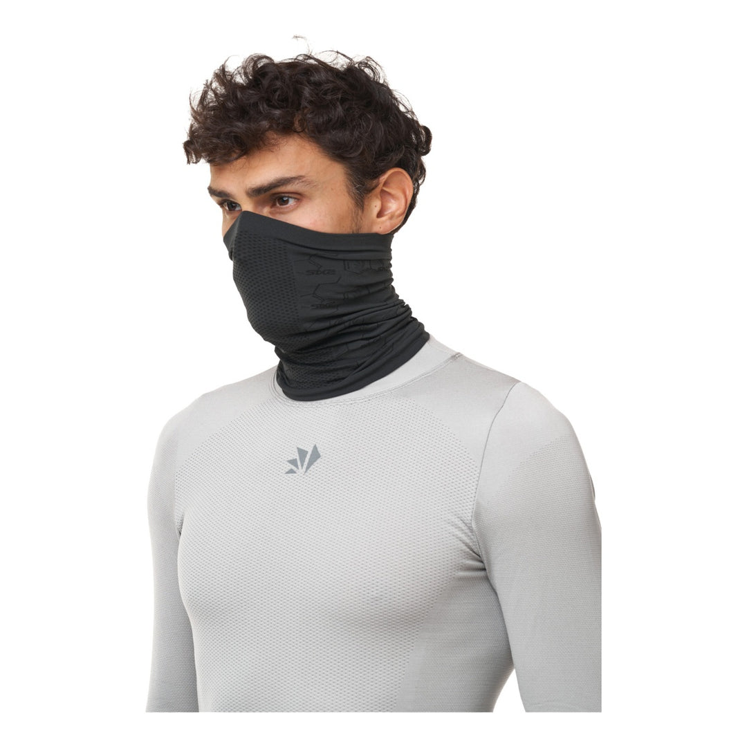 SIXS Halswärmer TBX V2 Unisex Molecola dunkelgrau-schwarz
