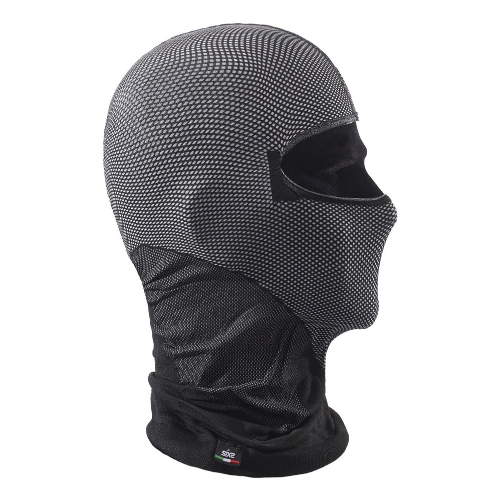 SIXS Sturmhaube DBX V2 schwarz carbon OS schwarz