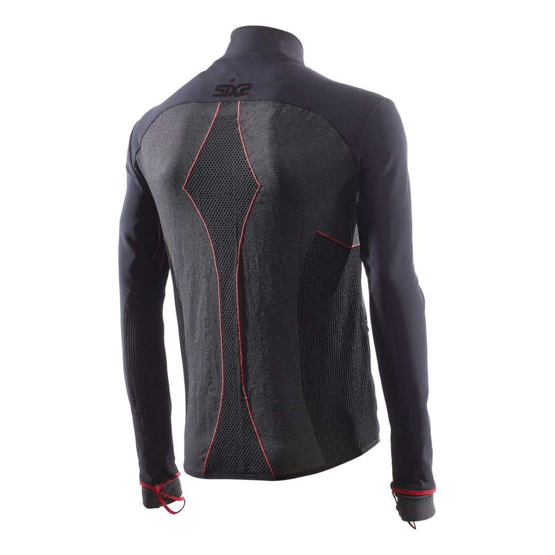 SIXS Windstopper Jersey WTJ V3 schwarz-rot