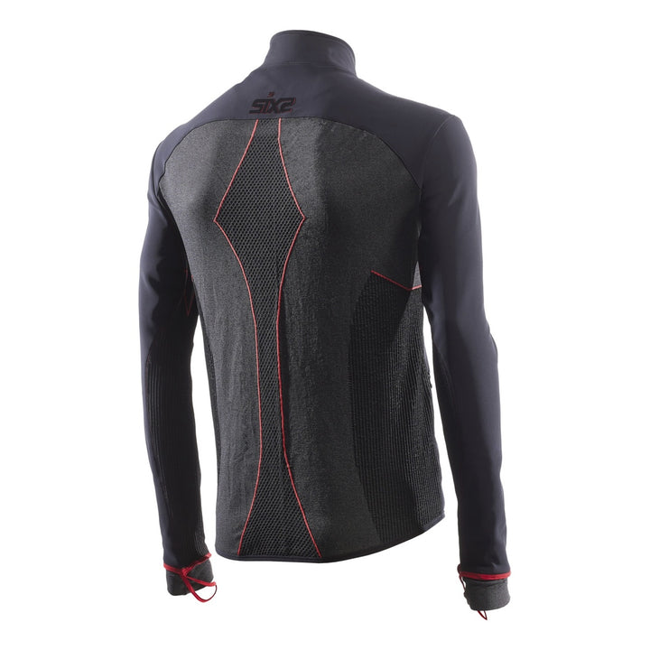 SIXS Windstopper Jersey WTJ V3 schwarz-rot