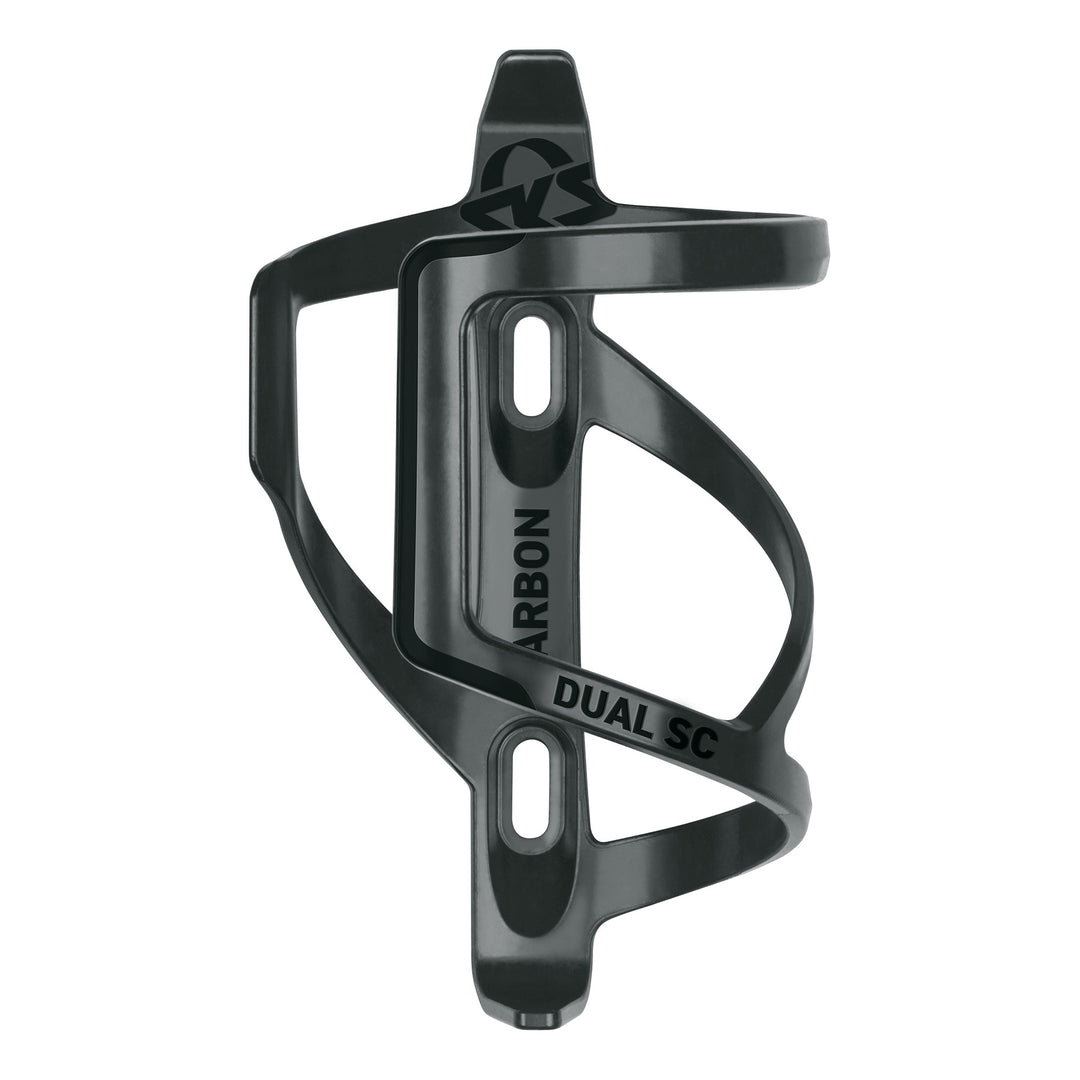 SKS Bidonhalter Dual SC Links Polycarbon matt schwarz