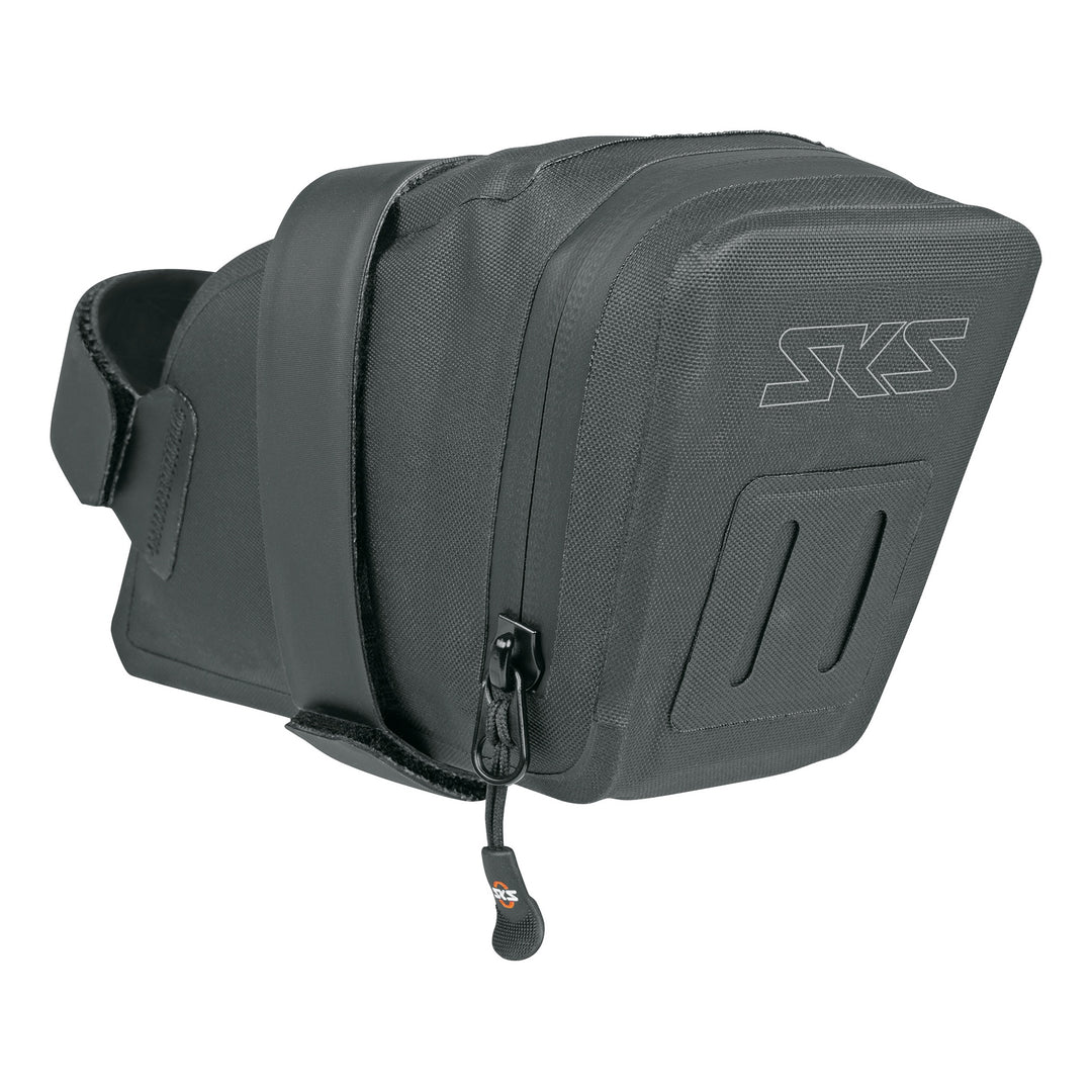 SKS Satteltasche Race Saddle Bag L 750 ml mit Klettverschluss schwarz