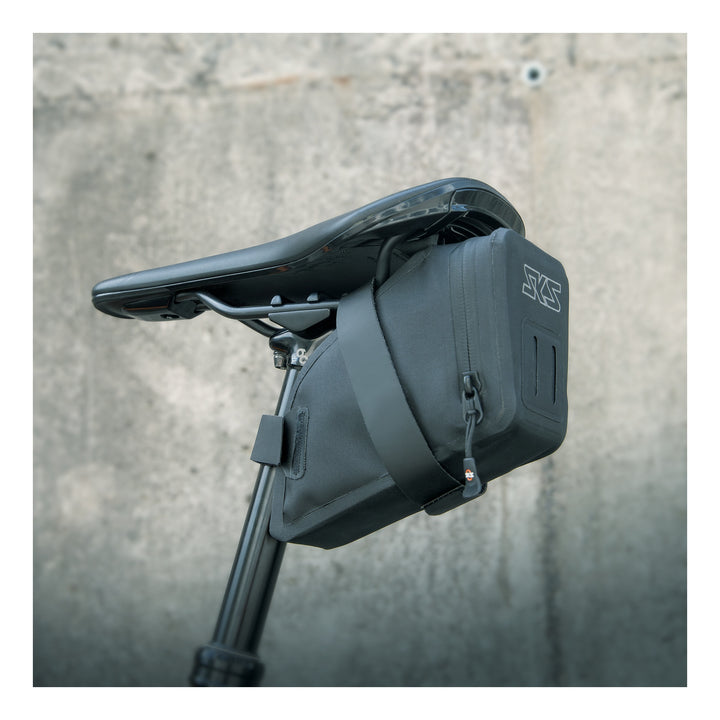 SKS Satteltasche Race Saddle Bag L 750 ml mit Klettverschluss schwarz
