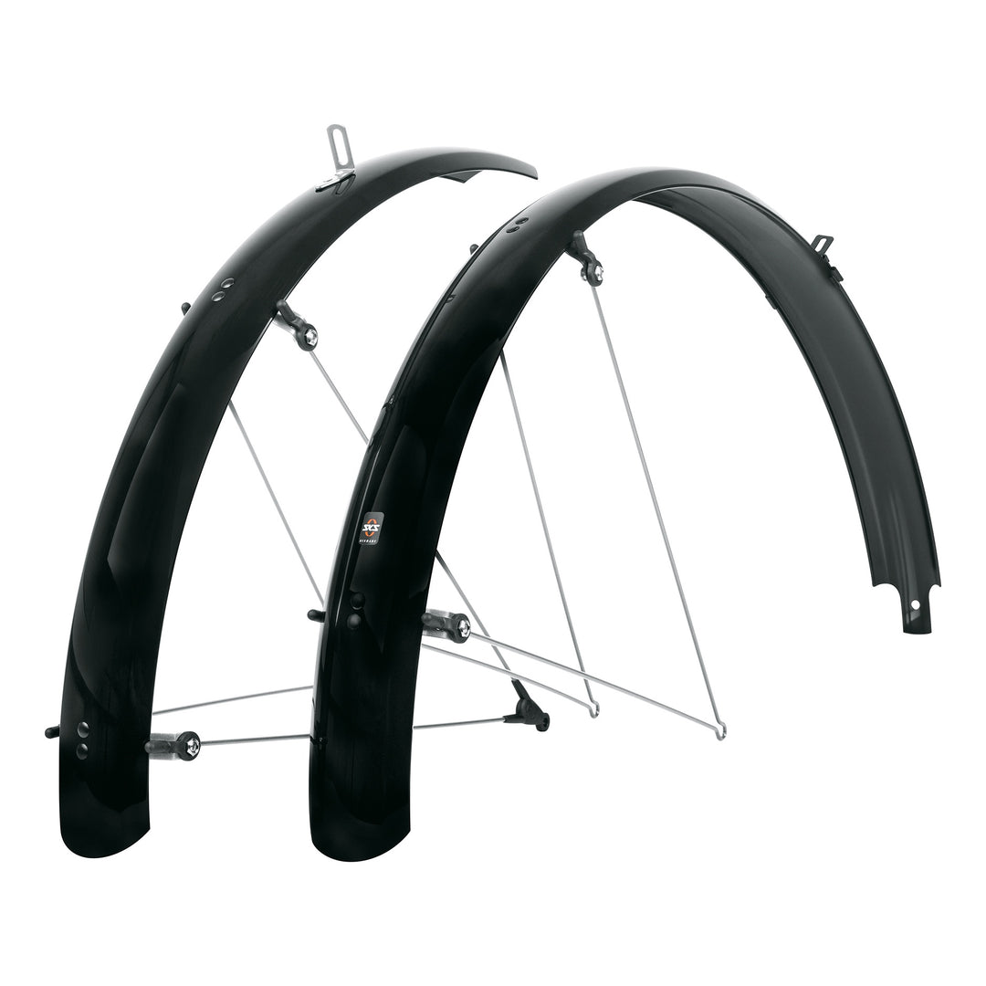 SKS Schutzblechgarnitur Bluemels Basic 26" 60 mm schwarz