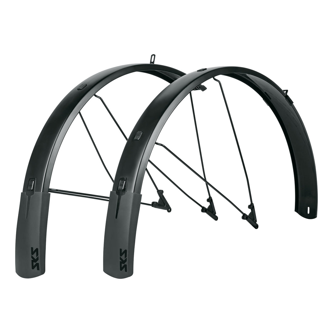 SKS Schutzblechgarnitur Bluemels Style Kunststoff 27.5-29" 75mm schwarz matt