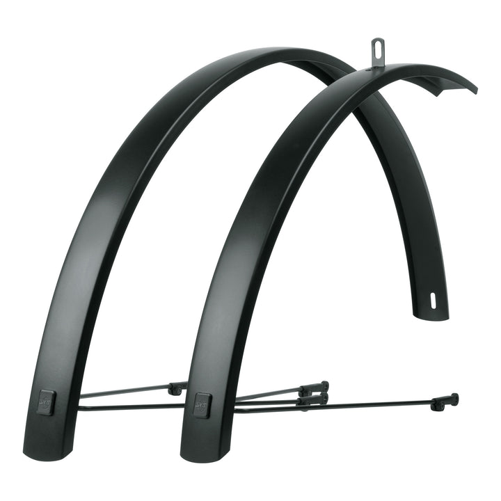 SKS Schutzblechgarnitur Edge AL 46 Aluminium 28" 46mm schwarz matt
