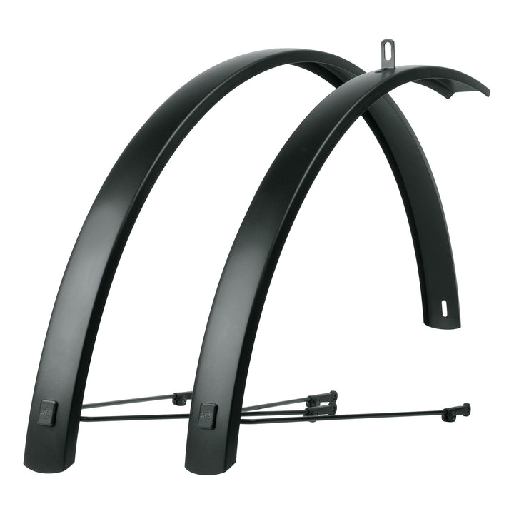 SKS Schutzblechgarnitur Edge AL 56 Aluminium 28" 56mm schwarz matt