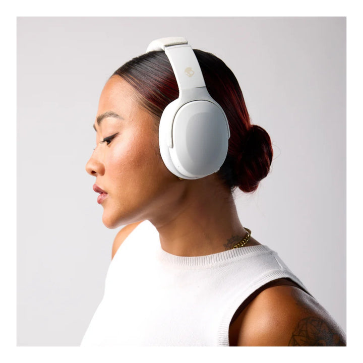 Skullcandy Crusher EvoTM Sensory Bass Headphones Bone weiss-orange