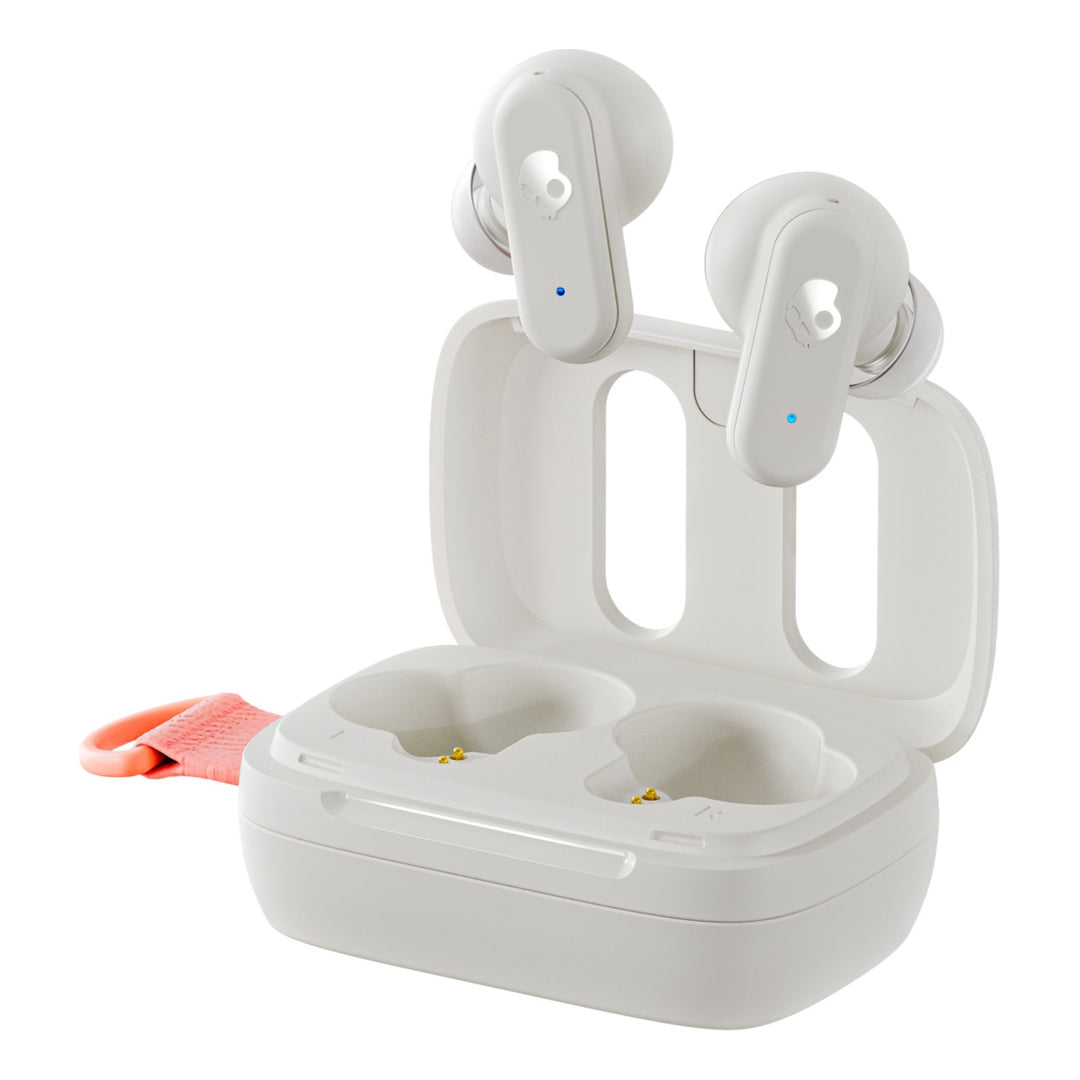 Skullcandy Dime® 3 True Wirelsess Earbuds Bone/Orange Glow weiss