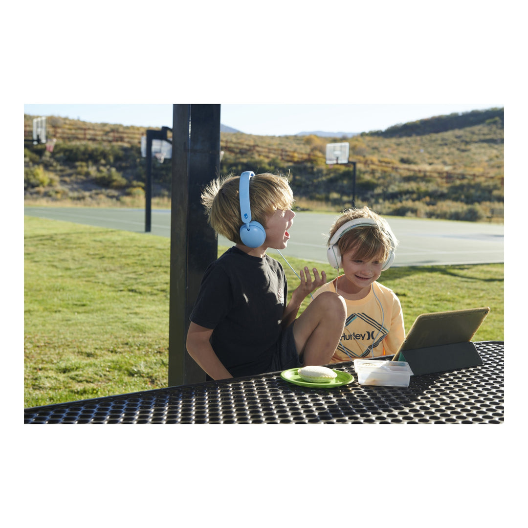 Skullcandy Grom® Kids Wired Headphone Bone Seafoam weiss