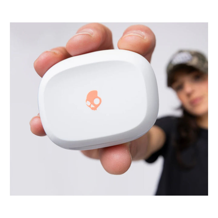 Skullcandy Smokin Buds® True Wireless In-Ear Bone/Orange Glow weiss-orange