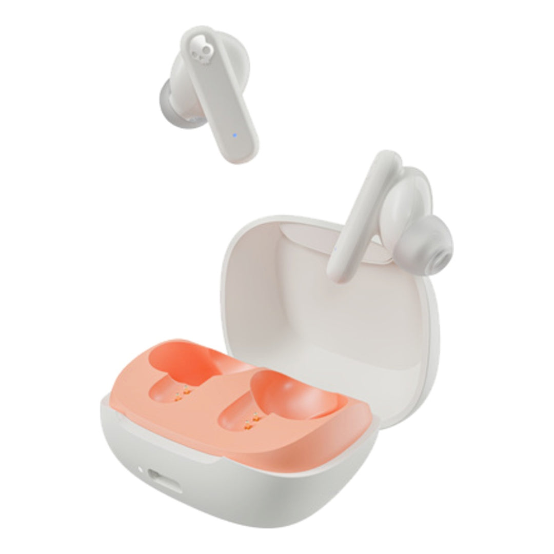 Skullcandy Smokin Buds® True Wireless In-Ear Bone/Orange Glow weiss-orange
