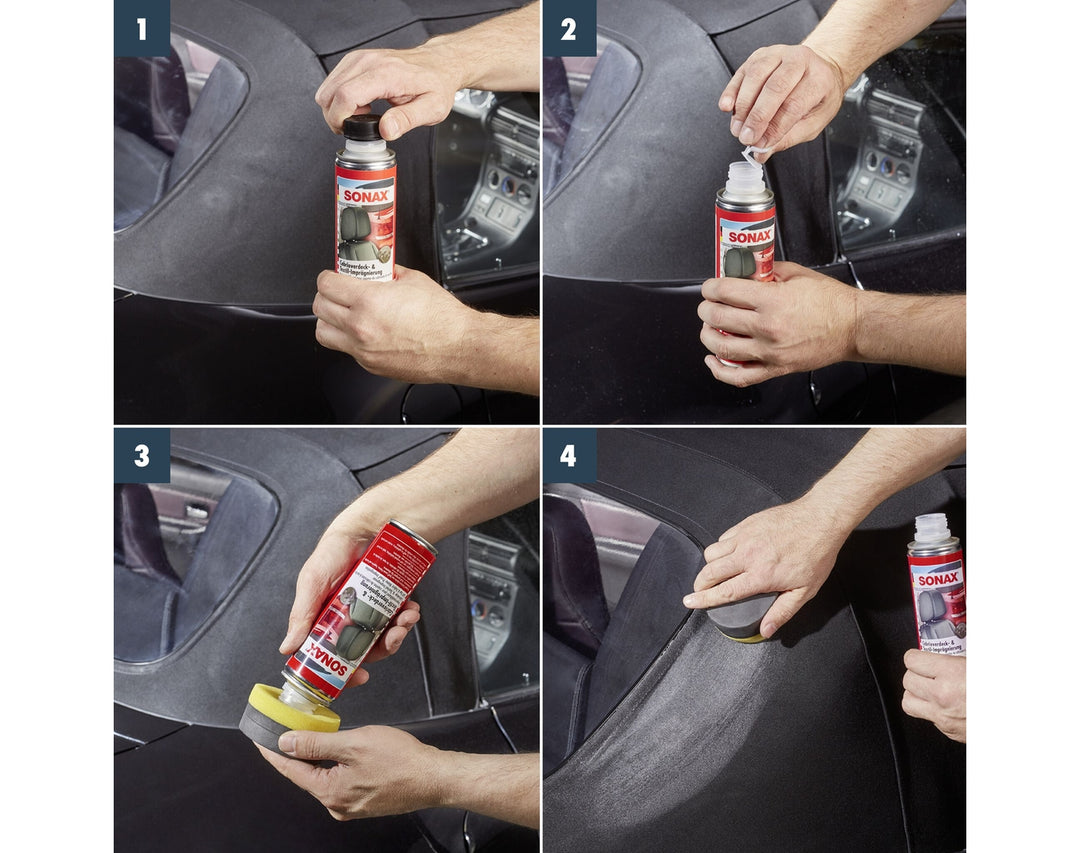 Cabrioverdeck + Textil-Imprägnierung, 250 ml