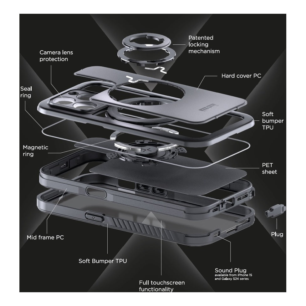 SP Connect Phone Case Xtreme iPhone 17 Pro Max SPC+ schwarz