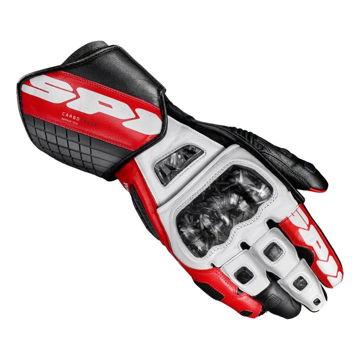 SPIDI Handschuhe Carbo Track Evo 2 schwarz-rot