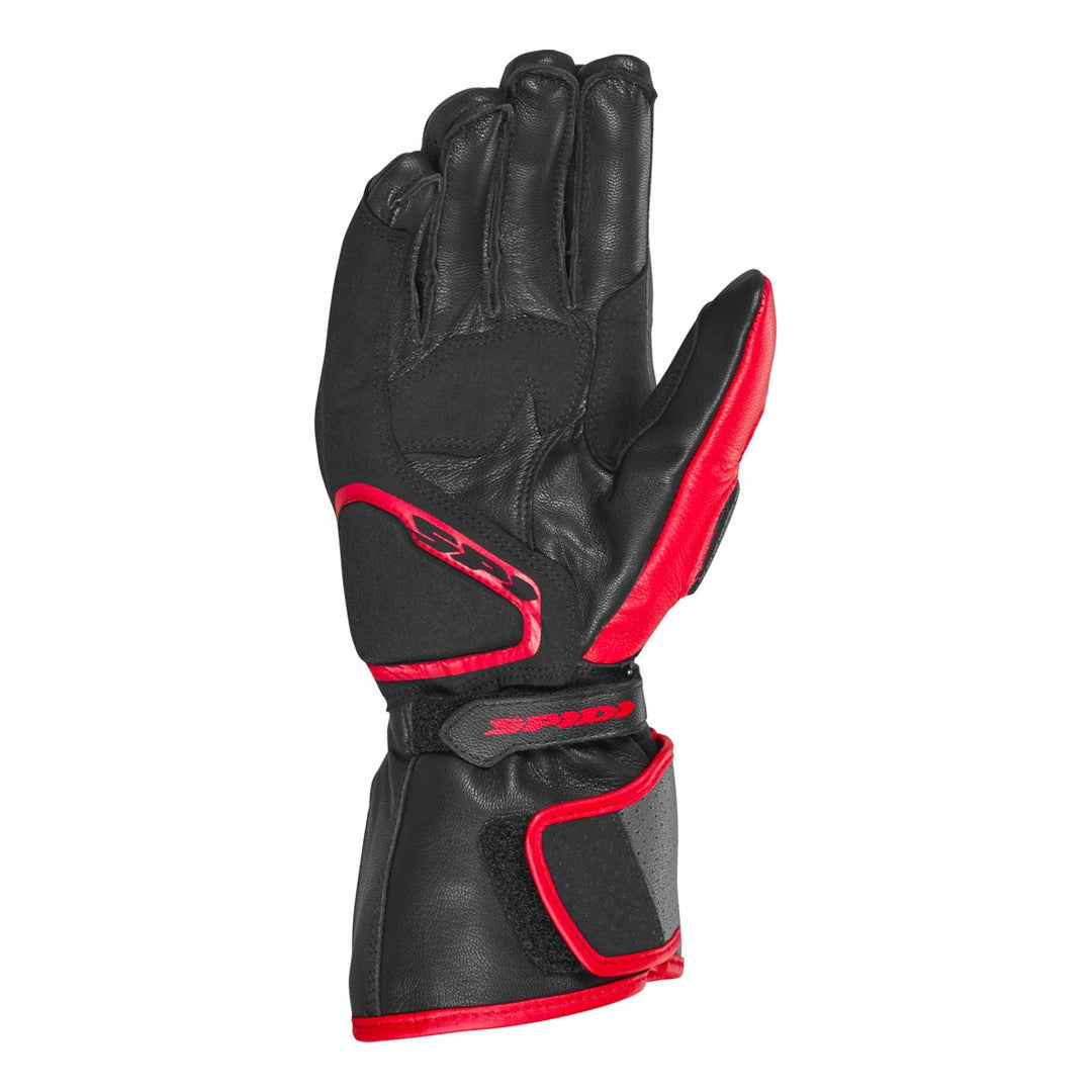 SPIDI Handschuhe STR-6 schwarz- weiss-rot