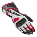 SPIDI Handschuhe STR-6 schwarz- weiss-rot