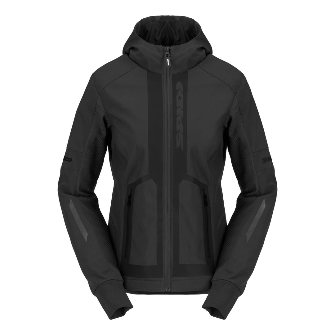 SPIDI Jacke Hoodie Armor Evo 2 Damen schwarz