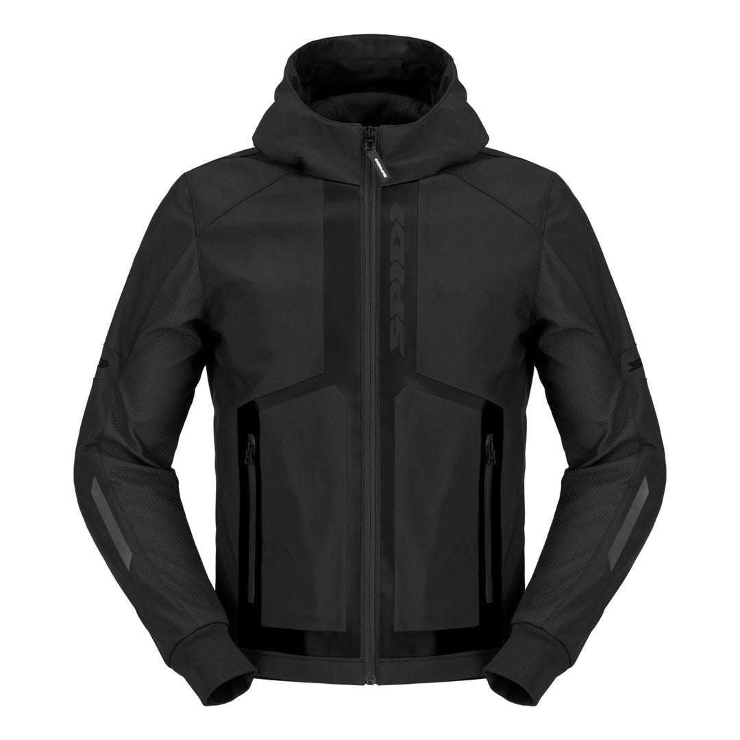 SPIDI Jacke Hoodie Armor Evo 2 schwarz