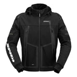SPIDI Jacke Hoodie Warrior H2OUT schwarz  schwarz