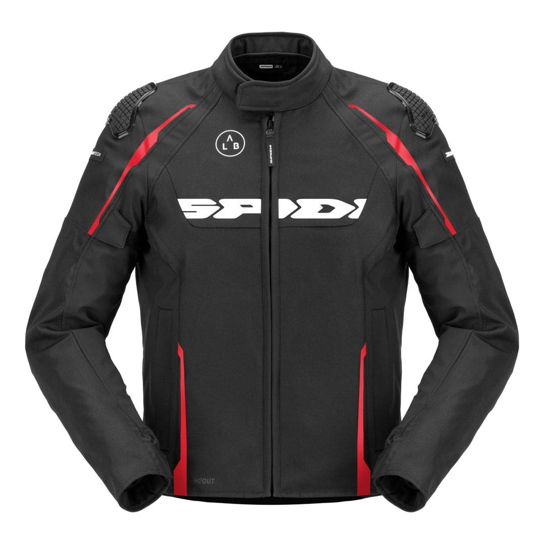 SPIDI Jacke Race Warrior H2OUT schwarz-rot