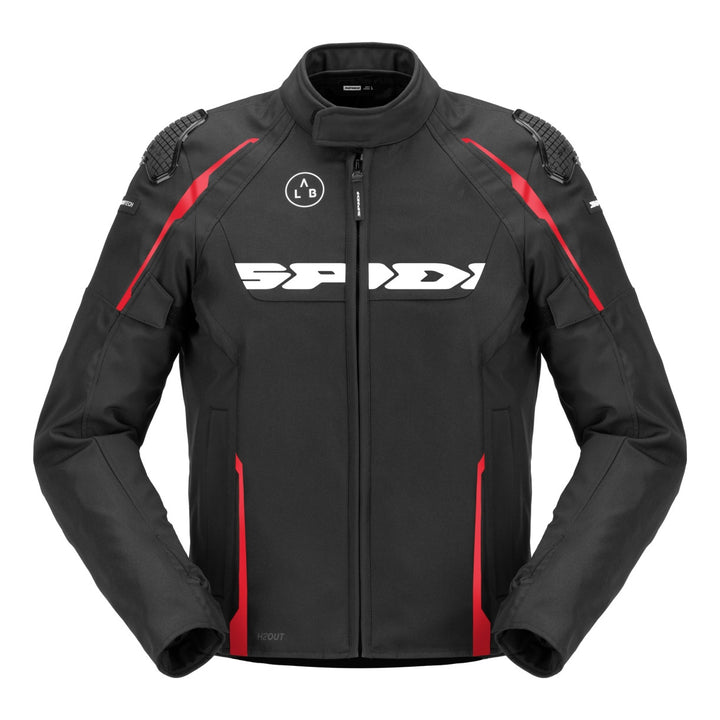 SPIDI Jacke Race Warrior H2OUT schwarz-rot