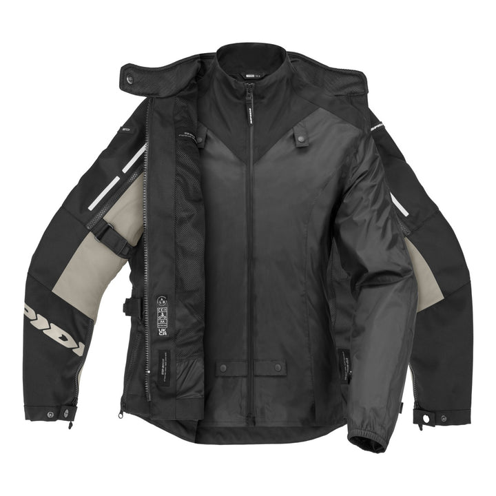 SPIDI Jacke Rain Chest Insideout Damen schwarz