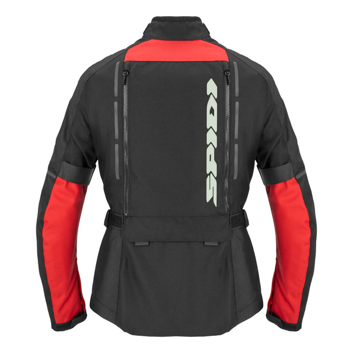 SPIDI Jacke Ridemaster Damen schwarz-rot