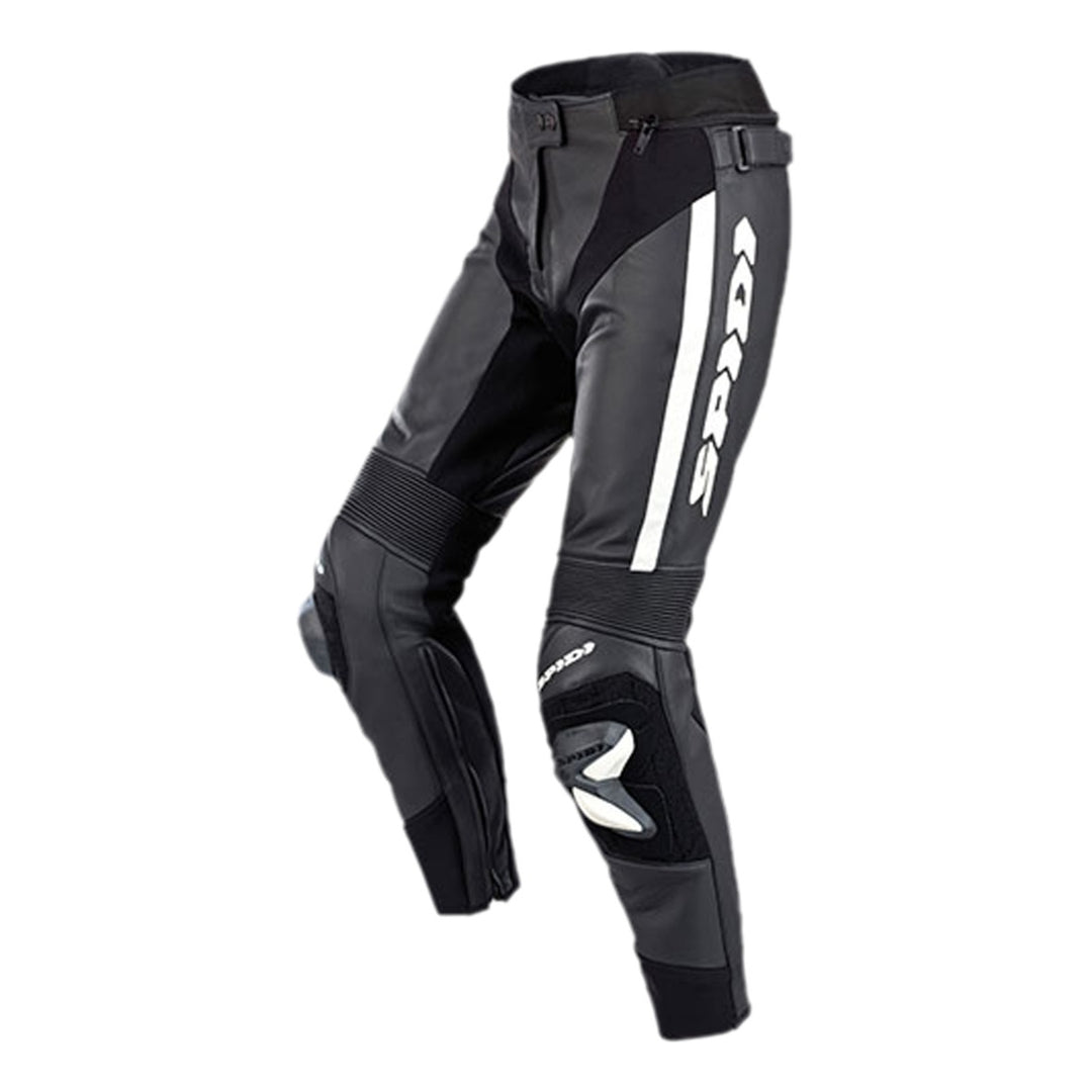 SPIDI Lederhose RR Pro 2 Damen schwarz-weiss