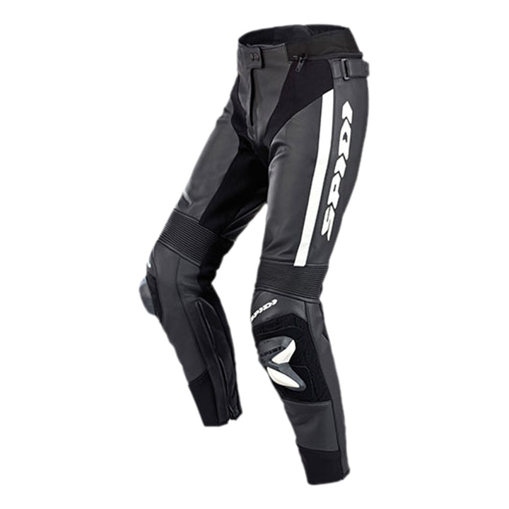 SPIDI Lederhose RR Pro 2 Damen schwarz-weiss