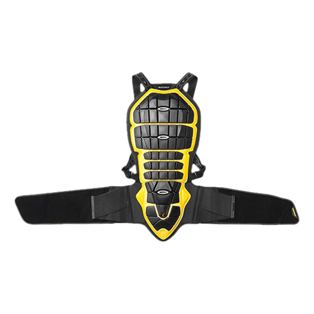 SPIDI Rückenprotektor Back Warrior 180/195 schwarz-gelb