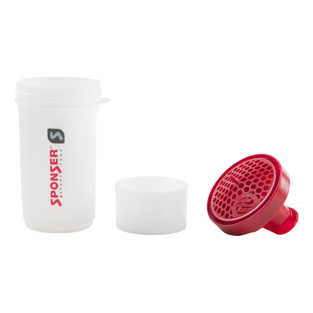 Sponser Smartshake Original Shaker 600 ml weiss-rot