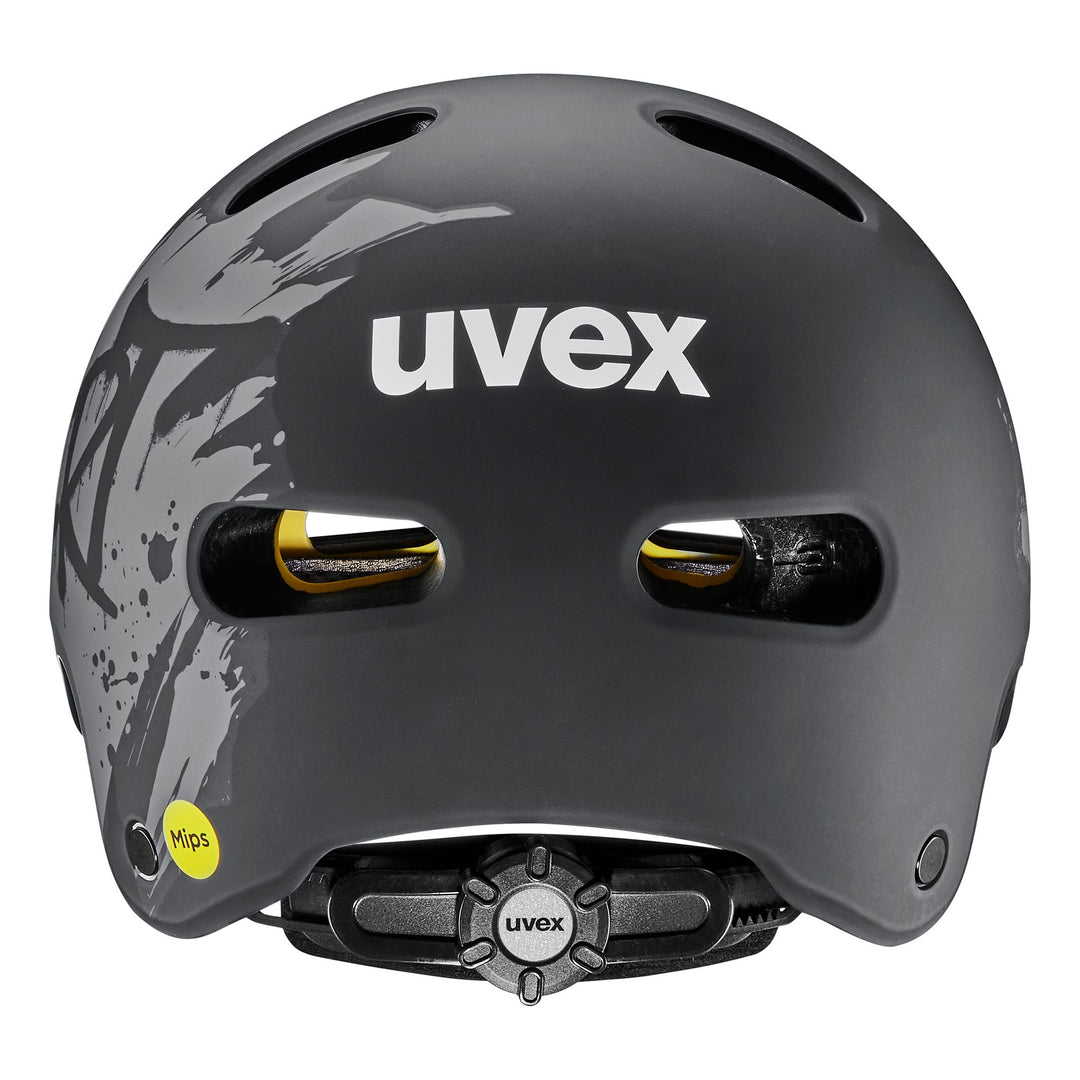 UVEX Kid 4 style MIPS dirt black matt