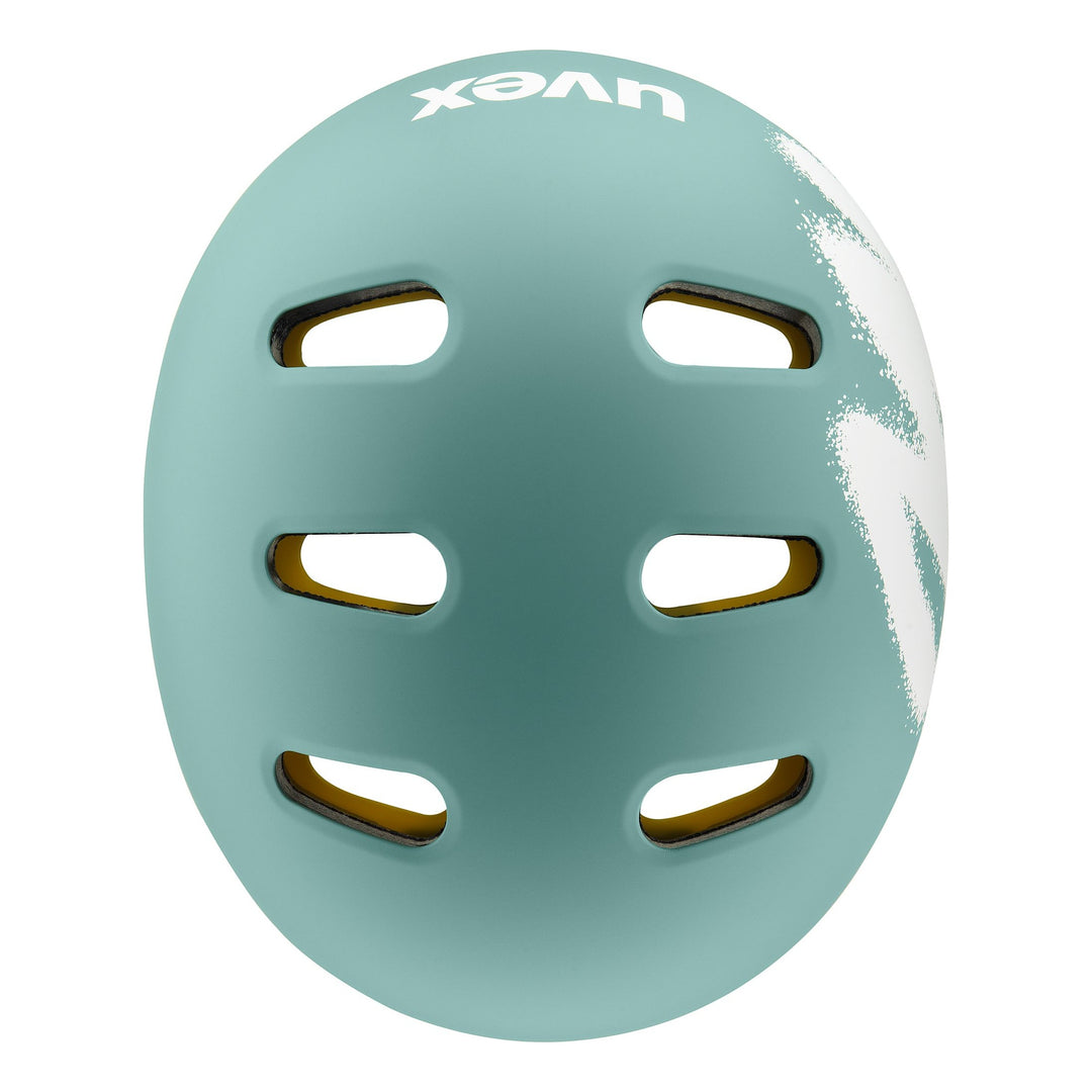 UVEX Kid 4 style MIPS spray sage green matt