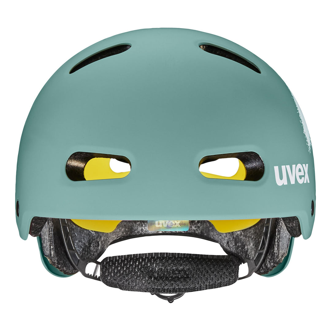 UVEX Kid 4 style MIPS spray sage green matt